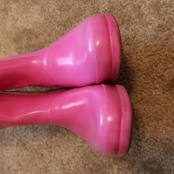 Hunter Original Kids Tall Gloss Rain Boots - Picture 4 of 16